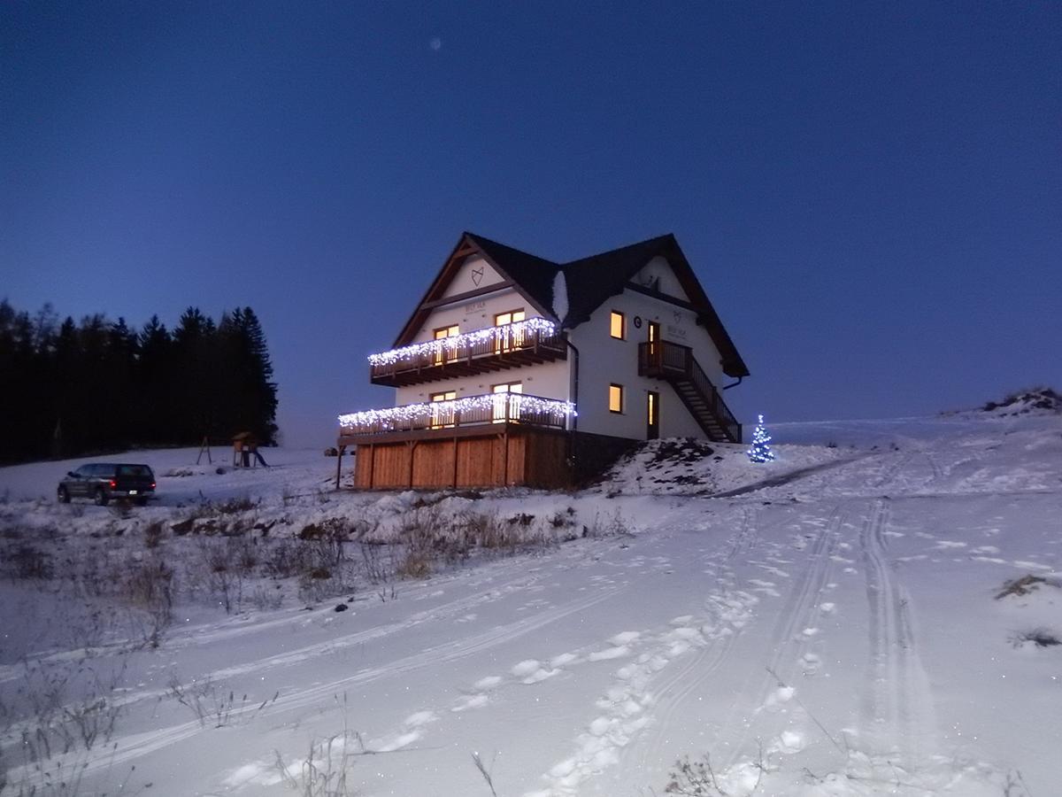 Horske Apartmany Bily Vlk Vaclavov u Bruntalu Dış mekan fotoğraf